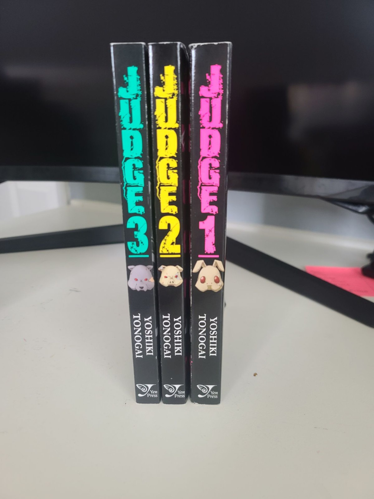 Judge Manga Volumes 1-3 by Yoshiki Tonogai - Yen Press Judge Manga Volumes 1-3 by Yoshiki Tonogai - Yen Press