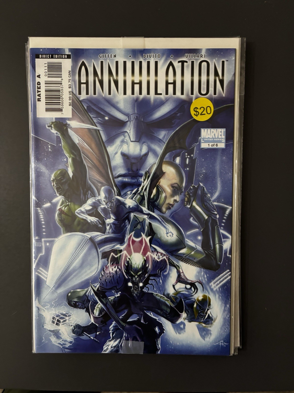 🚀 🍕  Annihilation #1 2 3 4 5 6 Marvel 1-6 Complete Series VF/NM