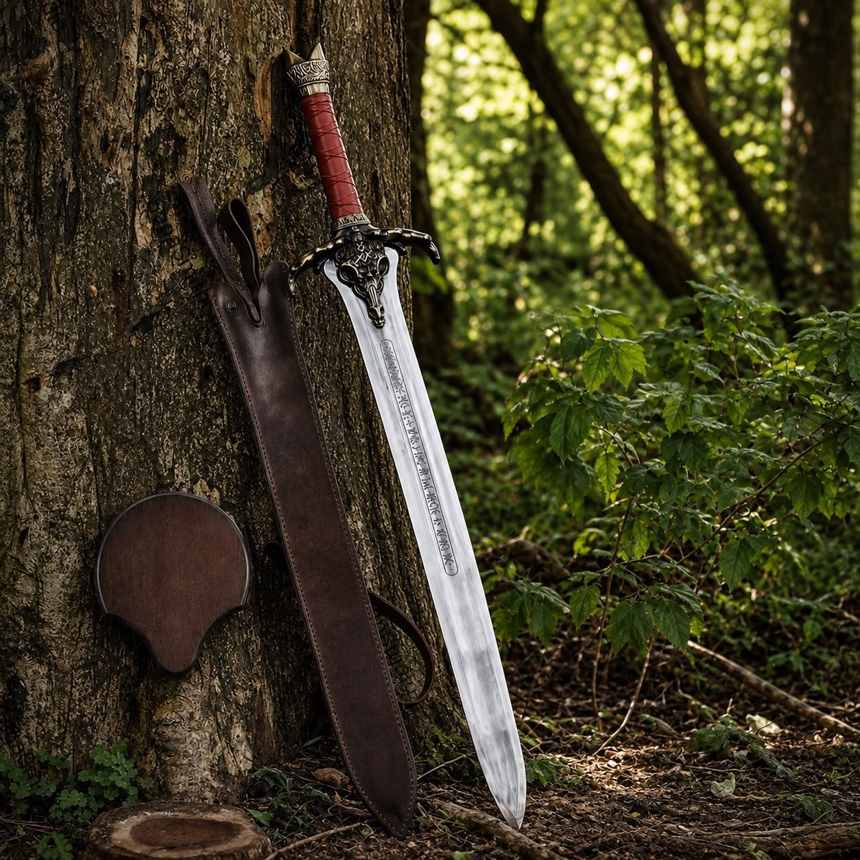 Handmade Conan Father\'s Sword Barbarian Forged Steel Replica Collectible Gift bf