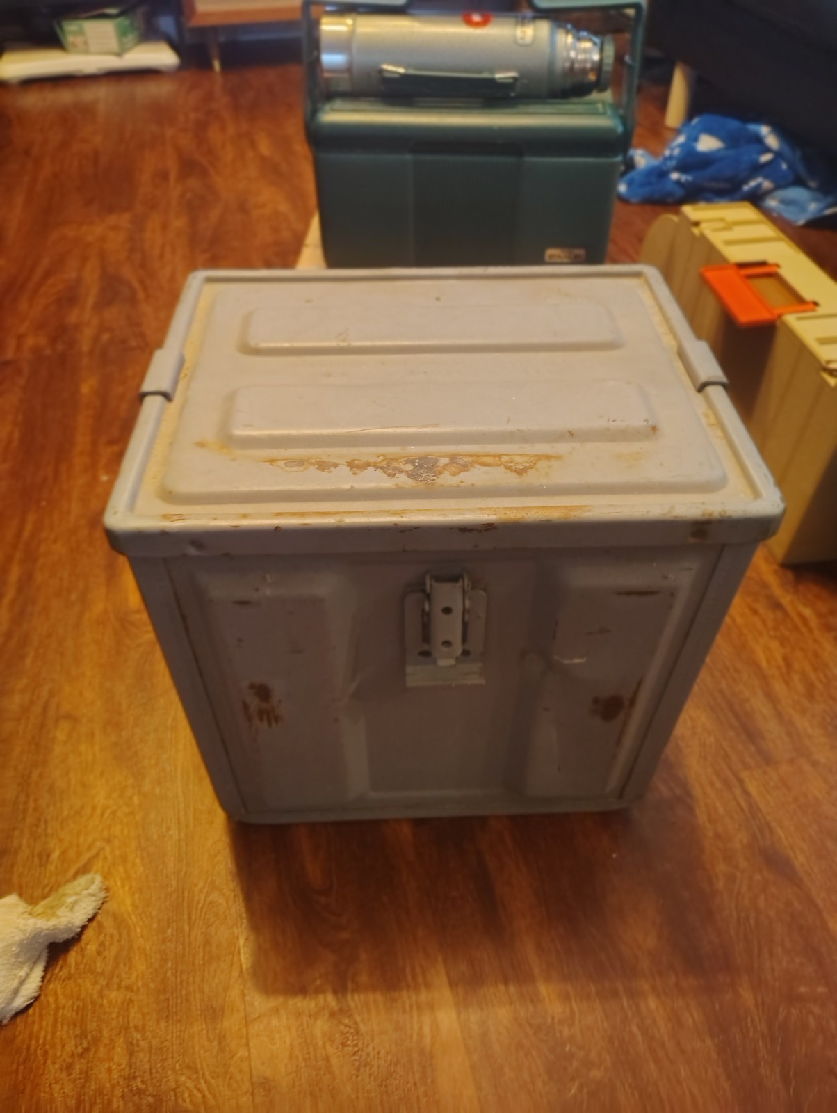 Vintage Antique WWII Era Ammo Ammunition Box Mod O 982443C MK2