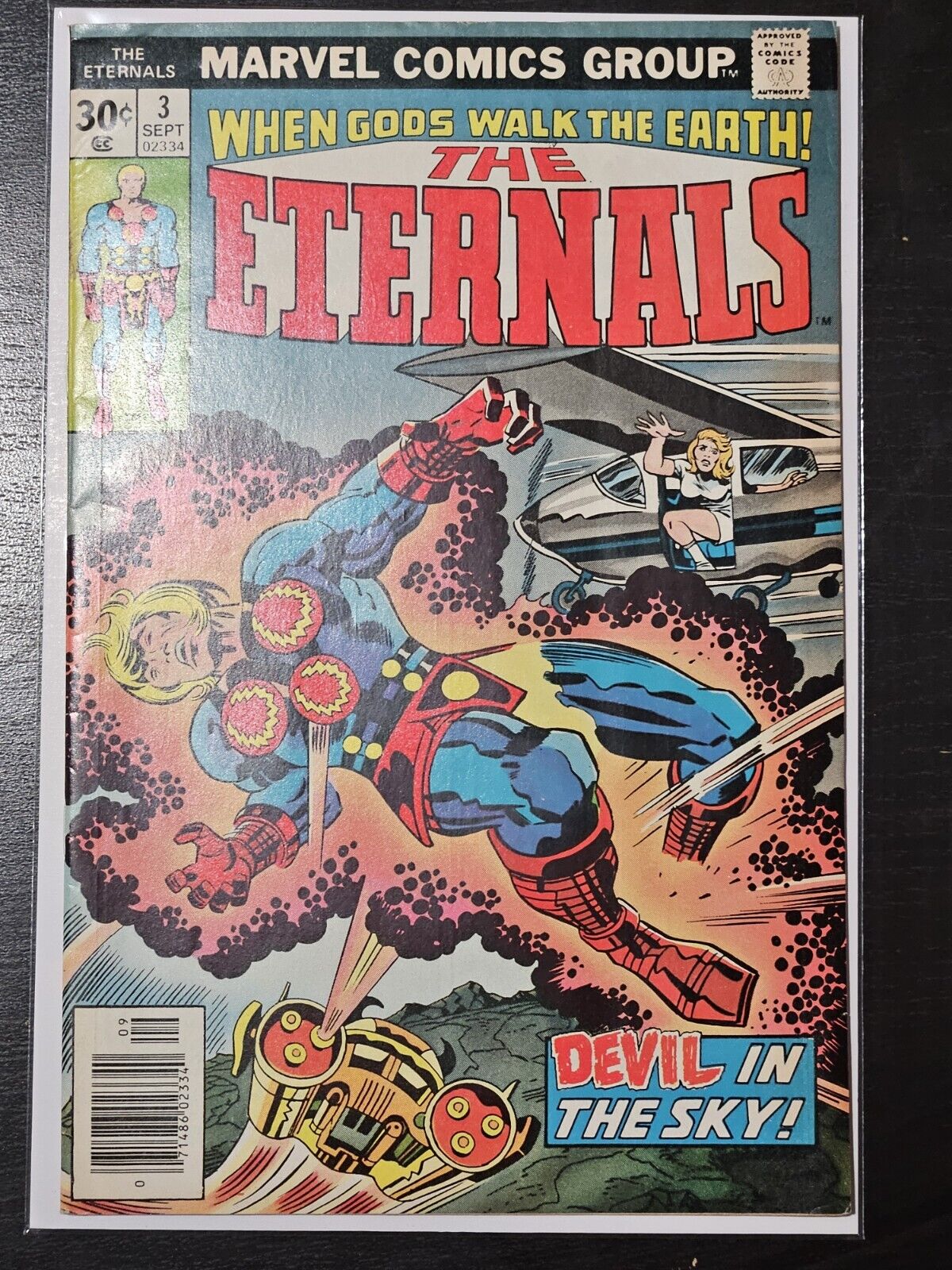The Eternals #3 - 1st App of Sersi -  Marvel Comics 1976 ~ Key Issue Jack Kirby
