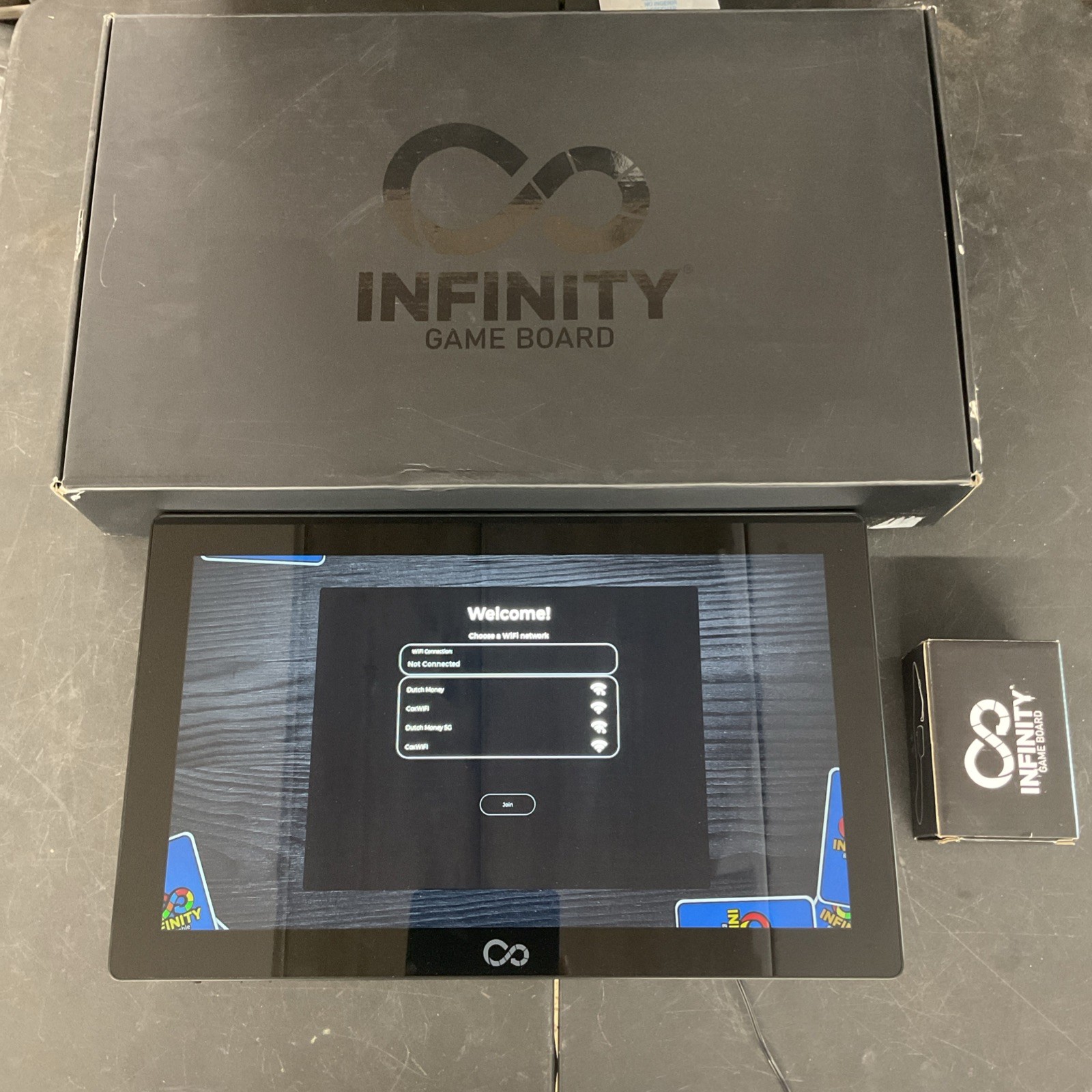 Arcade1Up Infinity Game Board 18.5in Touchscreen Multiplayer NO HASBRO GAMES