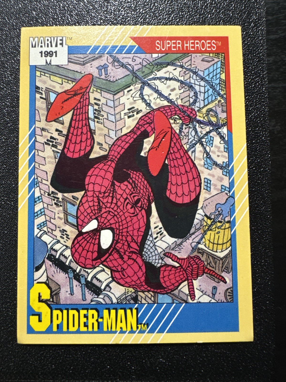 1991 Impel Marvel Super Heroes Series 2 Spider-Man Trading Card LP