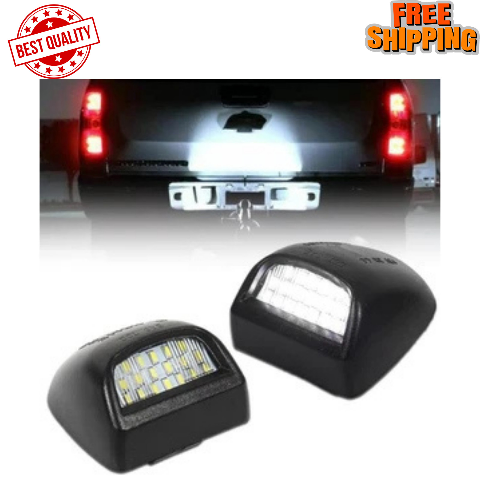 Reemplazo completo de lámpara LED para placa de matrícula para Chevy Silverado