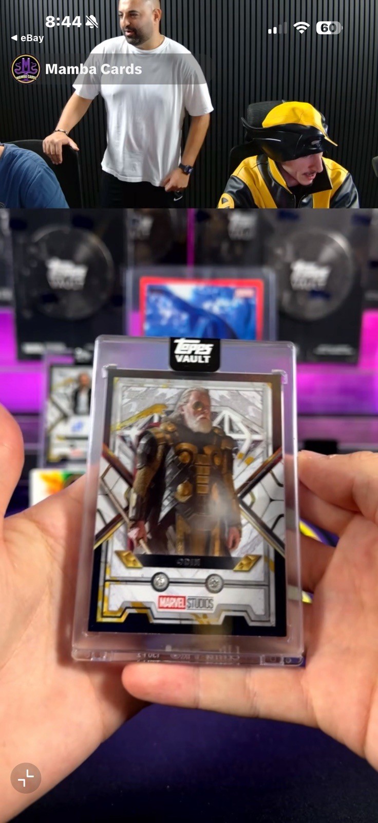 2026 Topps Marvel Vault ODIN Double Diamond /10 SSP Marvel Studios
