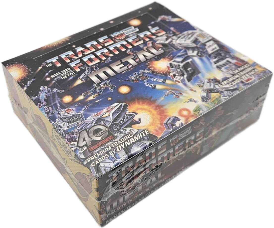 2026 Dynamite Transformers Metal Sealed Collector Box 40th Anniversary Hobby Box