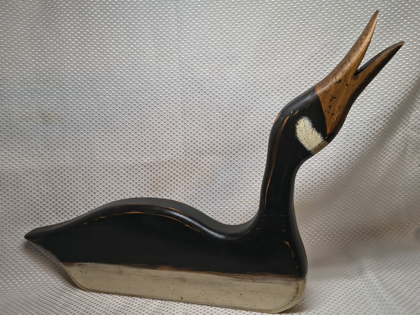 Vintage Country Pleasures Wooden Canada Goose Decoy Silhouette Folk Art Flattie