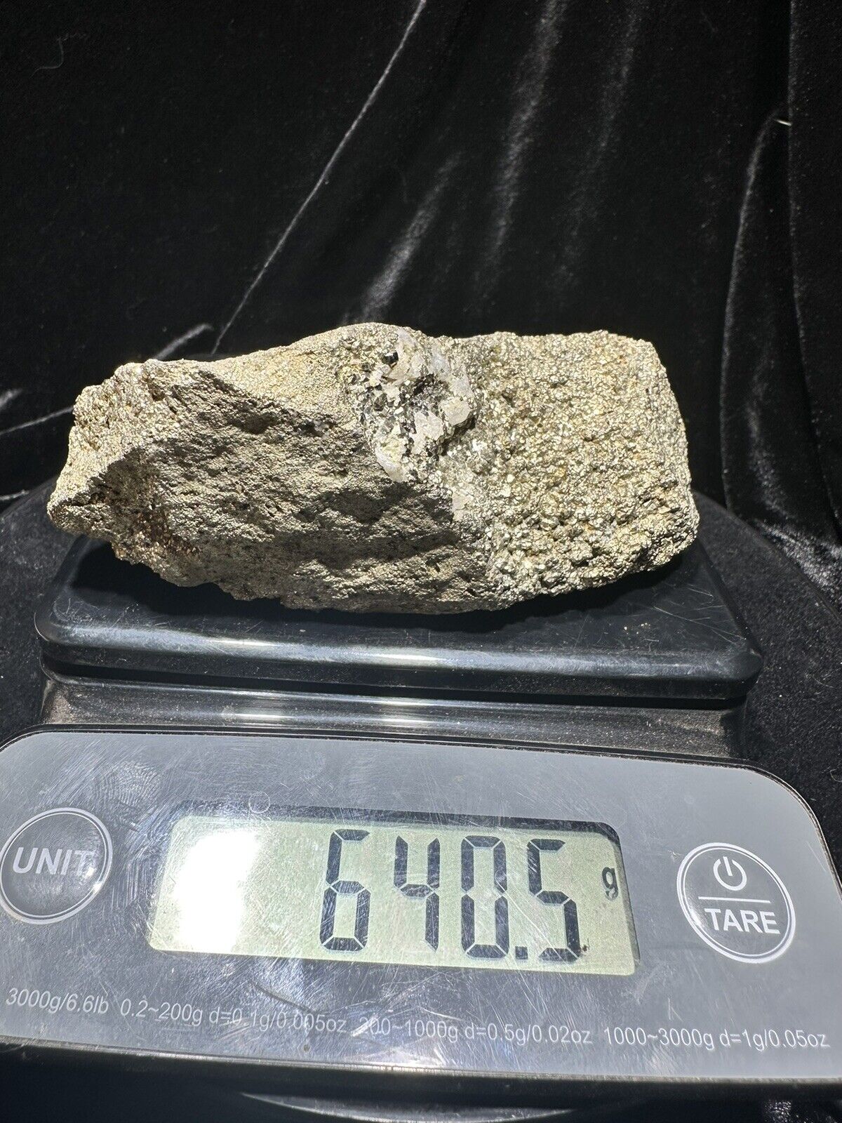 Silver-Gold Ore Minerals 650g High Grade Rare Find Colorado Epithermal