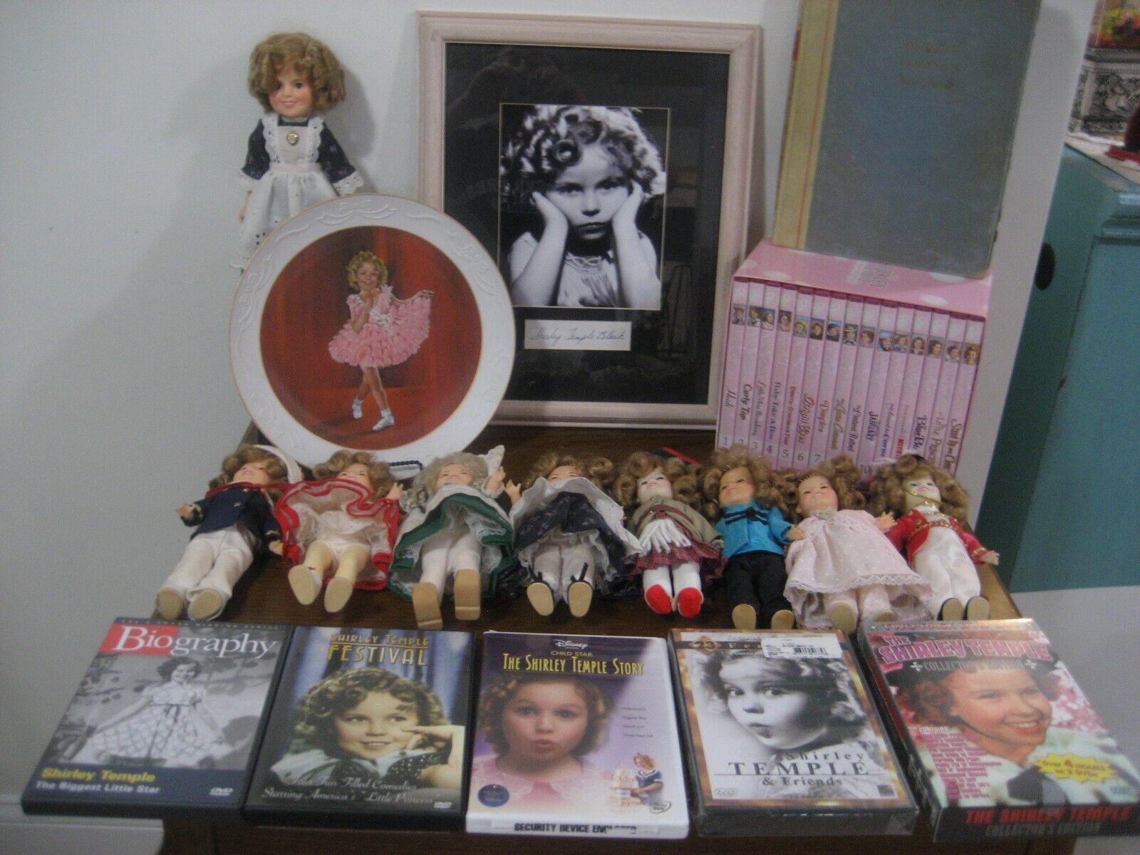 My Own Vintage Shirley Temple Estate Collection -  A Collector\'s Dream  Look