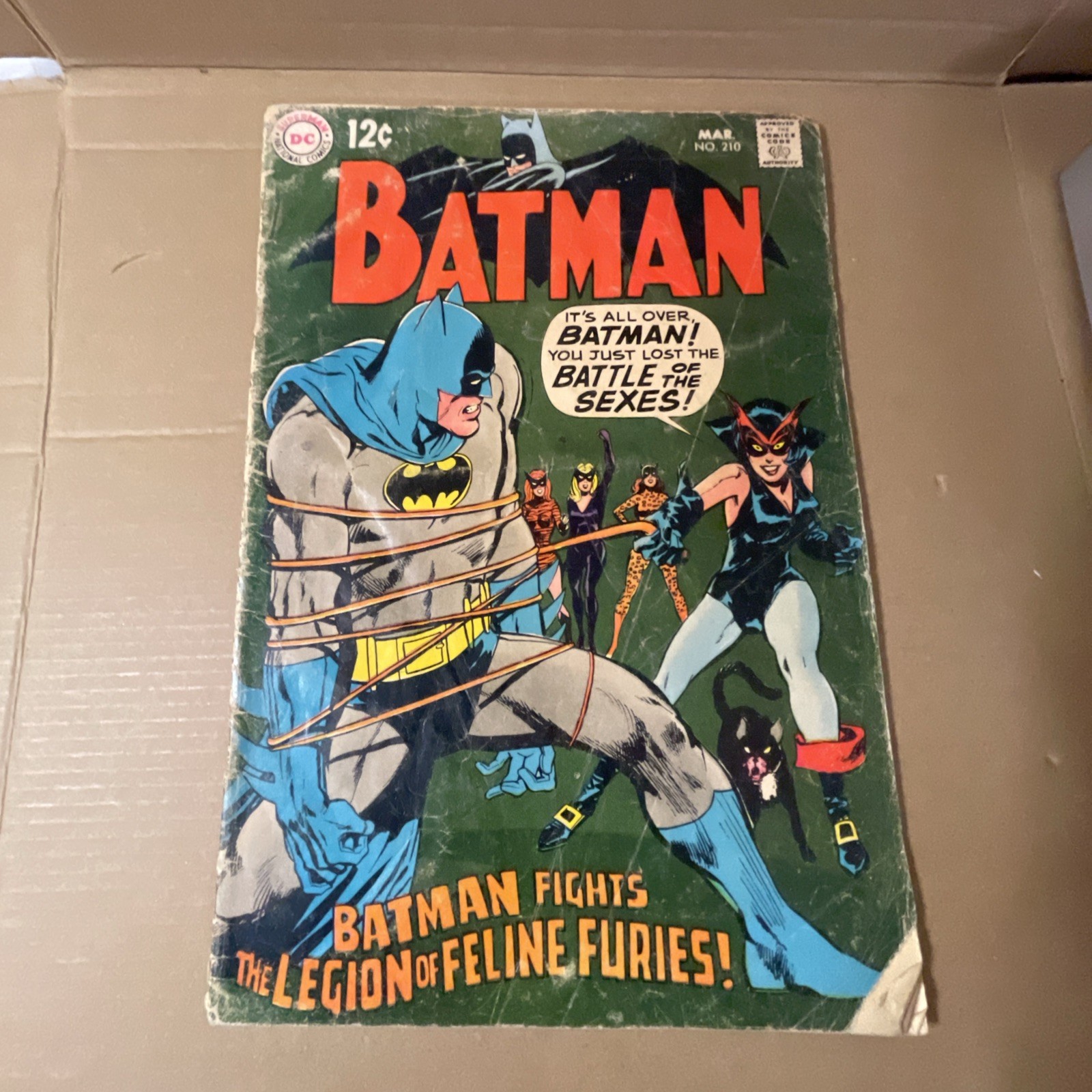 Batman DC comic # 210 1969