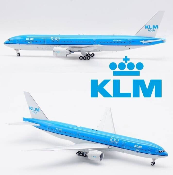 InFlight 1/200 IF772KLA0923, Boeing 777-206ER KLM Asia PH-BQM with 100 year logo
