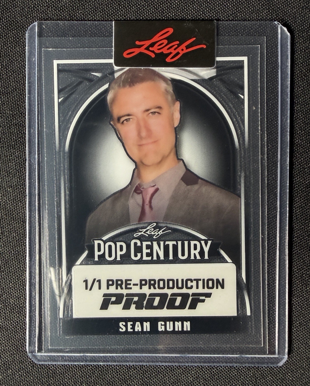 SEAN GUNN 2024 Leaf Pop Century PROOF #1/1 Guardians Of The Galaxy Gilmore Girls