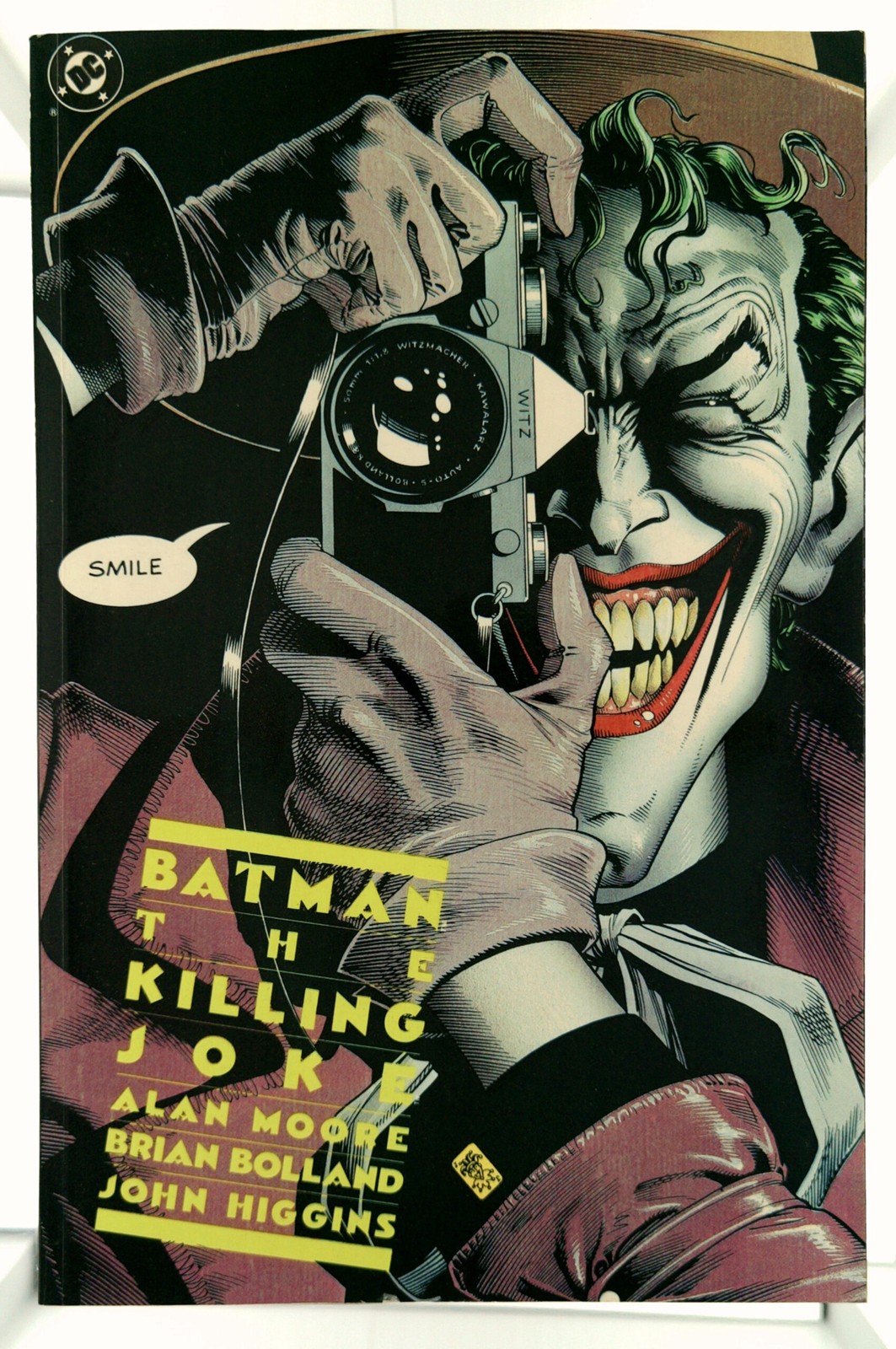 Batman Killing Joke #1 1988 Titan Books Comics FN Comic Book 7th Print Yellow