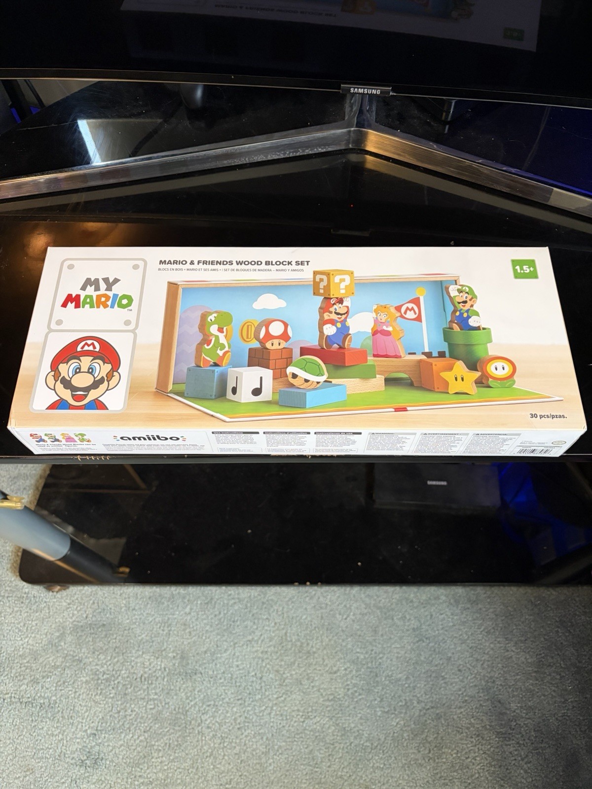 Nintendo My Mario Wooden Block Special Set 30pc Amiibo Factory Sealed US Seller Nintendo My Mario Wooden Block Special Set 30pc Amiibo Factory Sealed US Seller