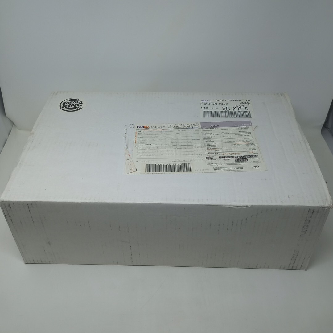 RARE 2001 Burger King Lord Of The Rings Store Promotional Kit (SEE PICS)