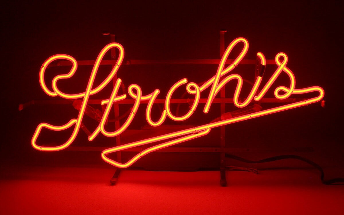 Stroh\'s Beer Neon Sign 17\