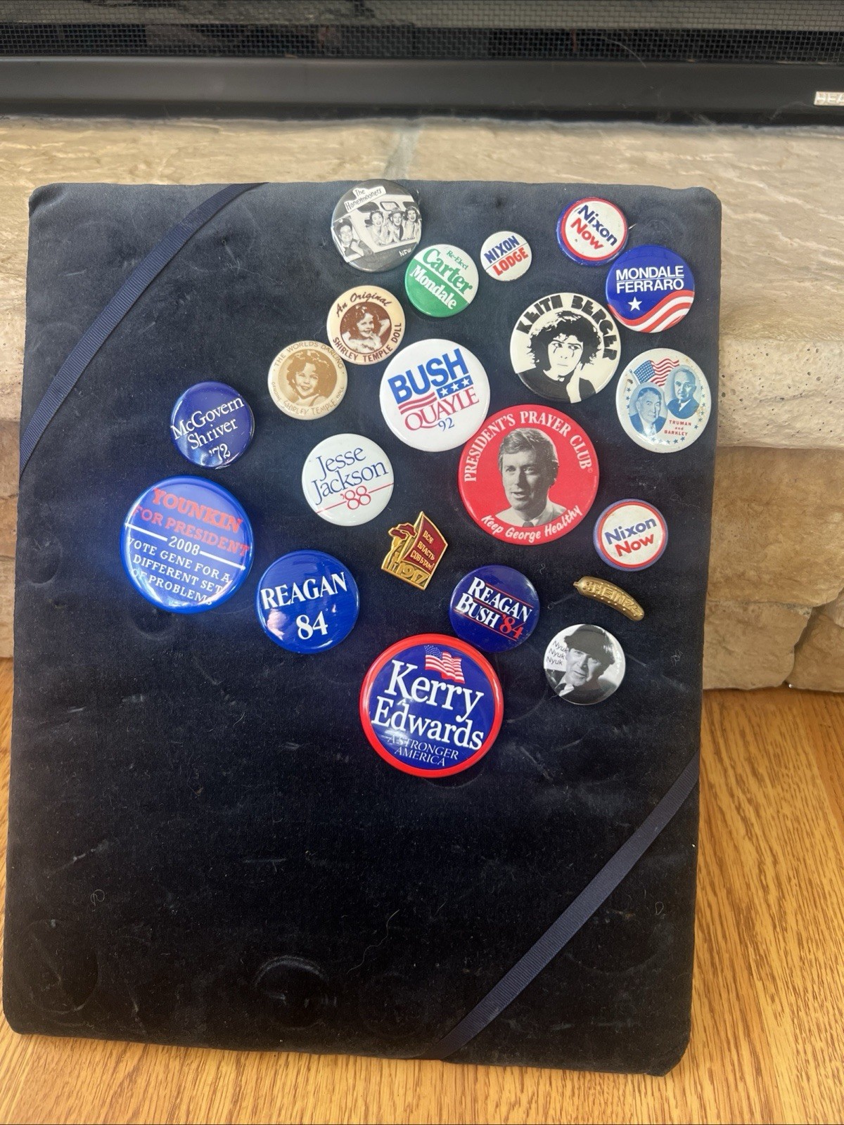 Vintage Pinback Buttons Lot of 20 Heinz, Shirley Temple, Political