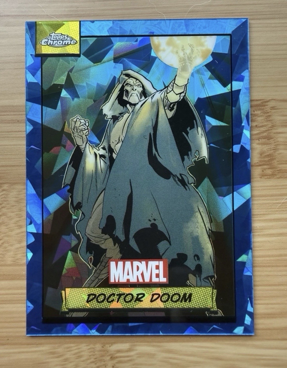 2024 topps chrome marvel sapphire DOCTOR DOOM 