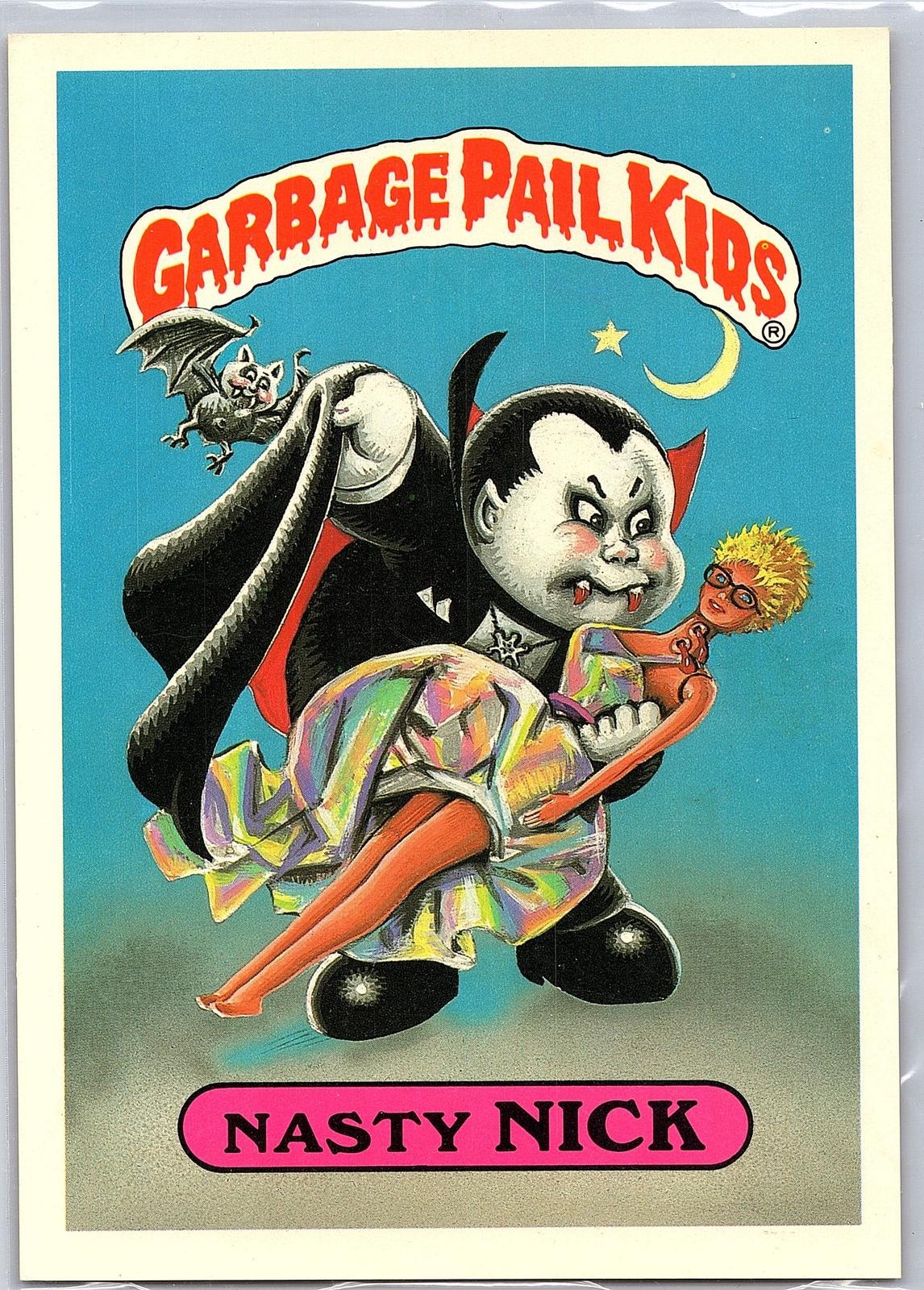 #1 (5x7) 1985 Topps Garbage Pail Kids Series 1 Nasty Nick