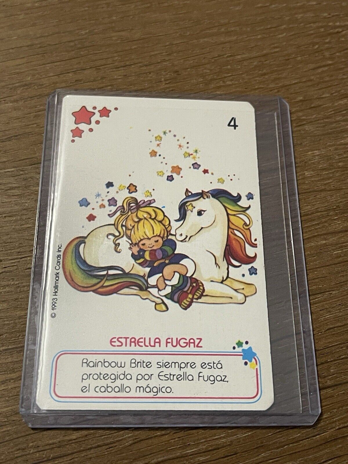 Vintage 1993 Hallmark Cards Inc. Rainbow Brite 🌈 Cromy Card Game Playing Card 