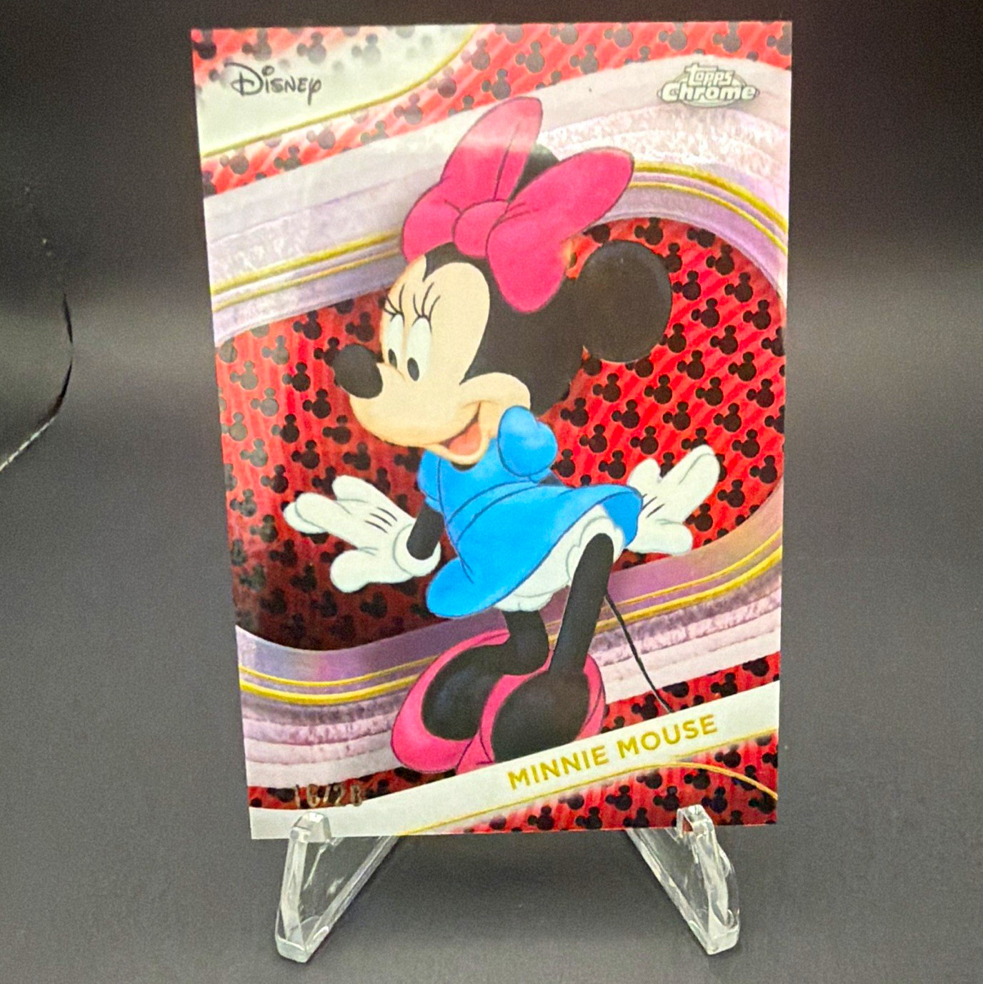 Topps 2025 Topps Chrome Disney Minnie Mouse #28 16/28