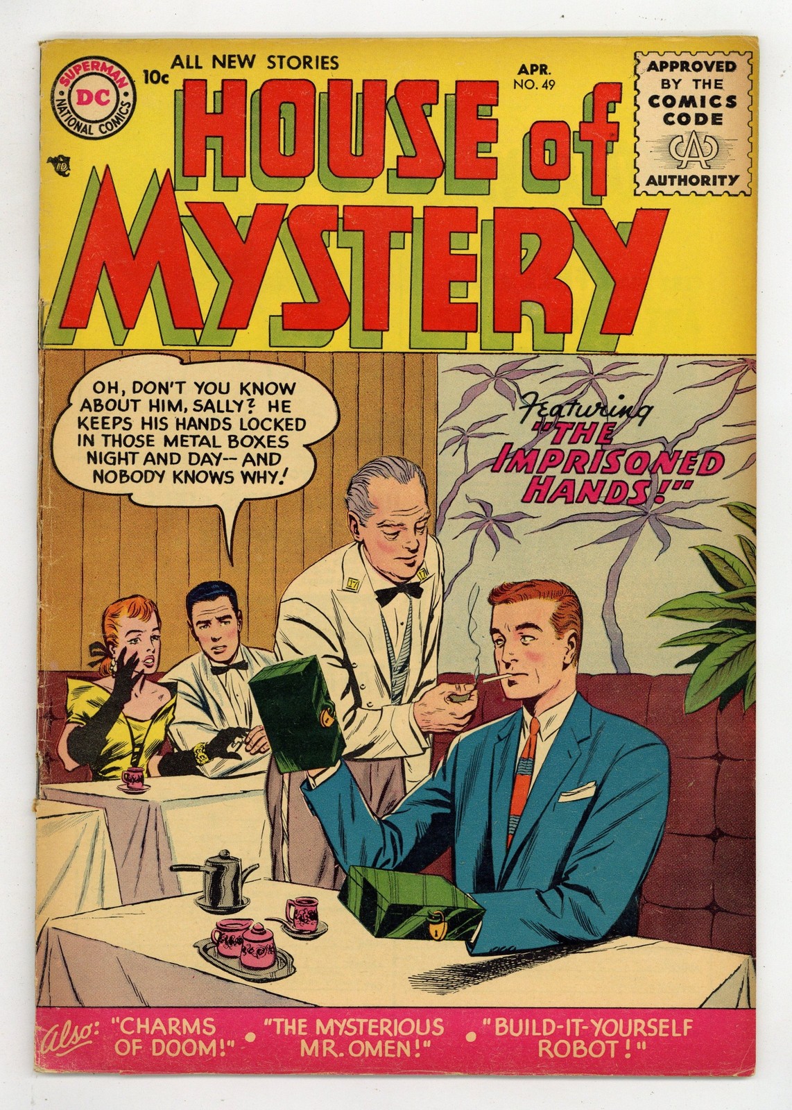 House of Mystery #49 VG 4.0 1956