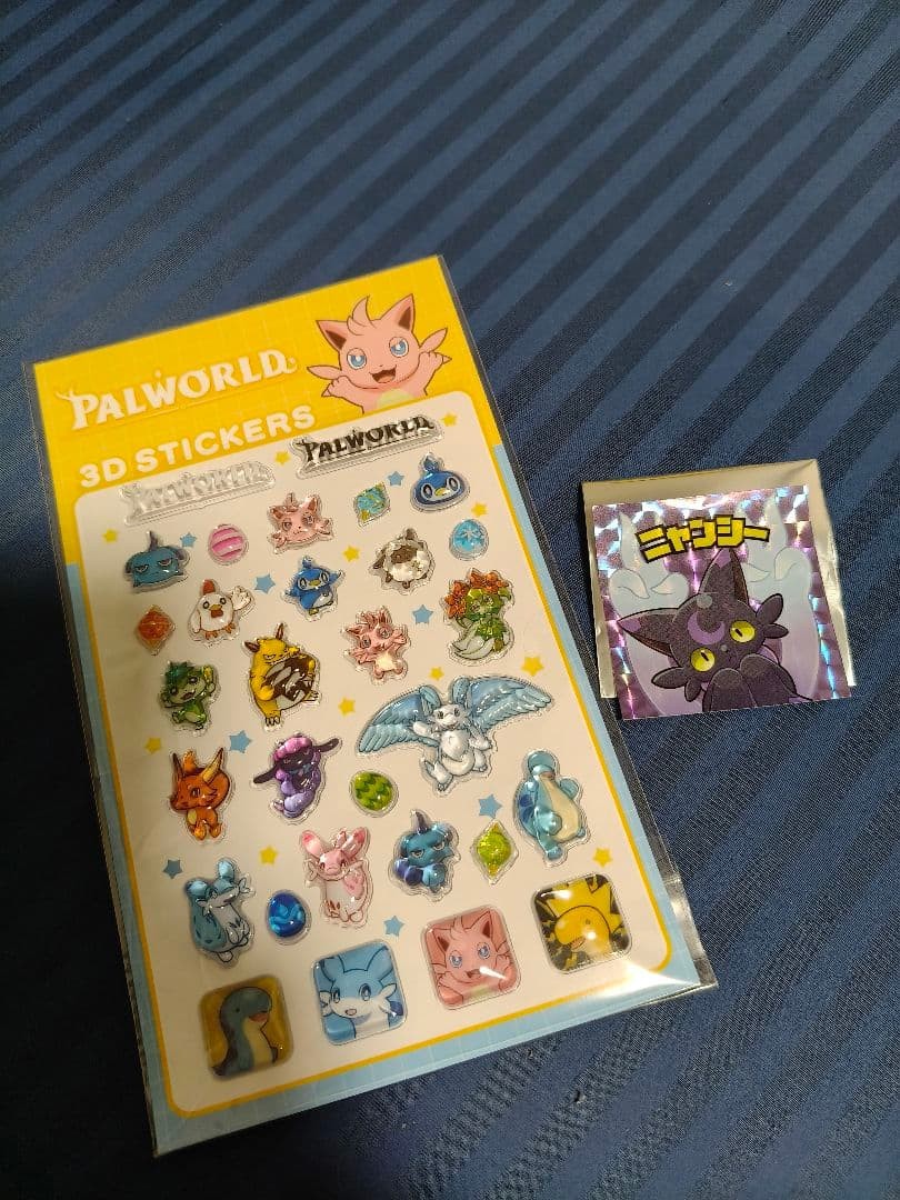 Palworld TGS 2026 3D Seal & Nyansy Sticker Collectible Set
