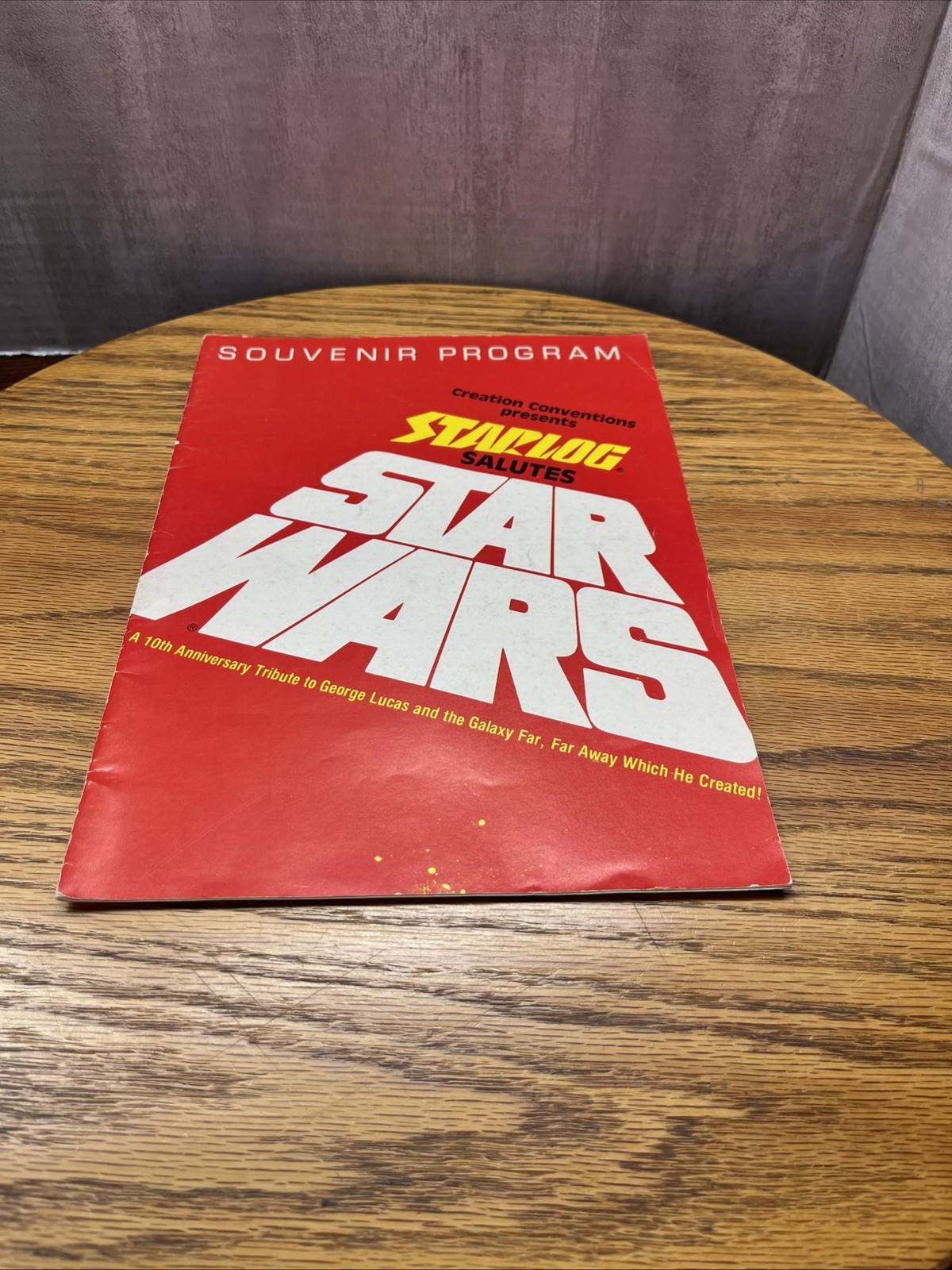 Starlog Magazine Salutes Star Wars 1987 10th Anniversary 👀