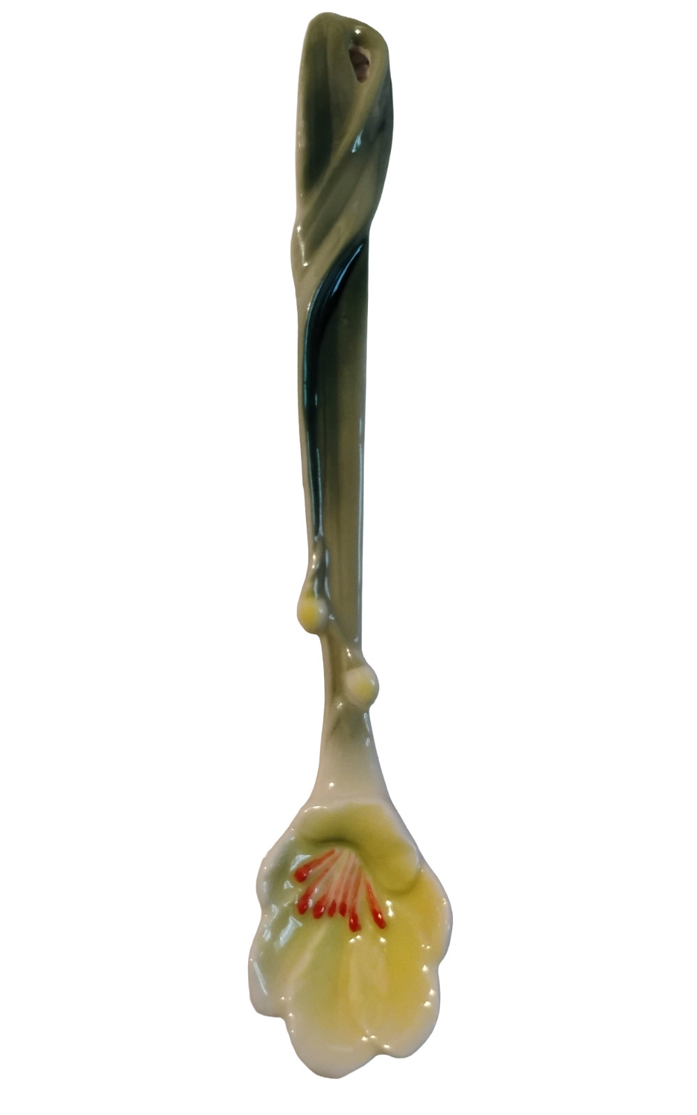 Franz Fine Porcelain Sculptured Spring Freesia Design #FZ00135 Spoon Franz Fine Porcelain Sculptured Spring Freesia Design #FZ00135 Spoon