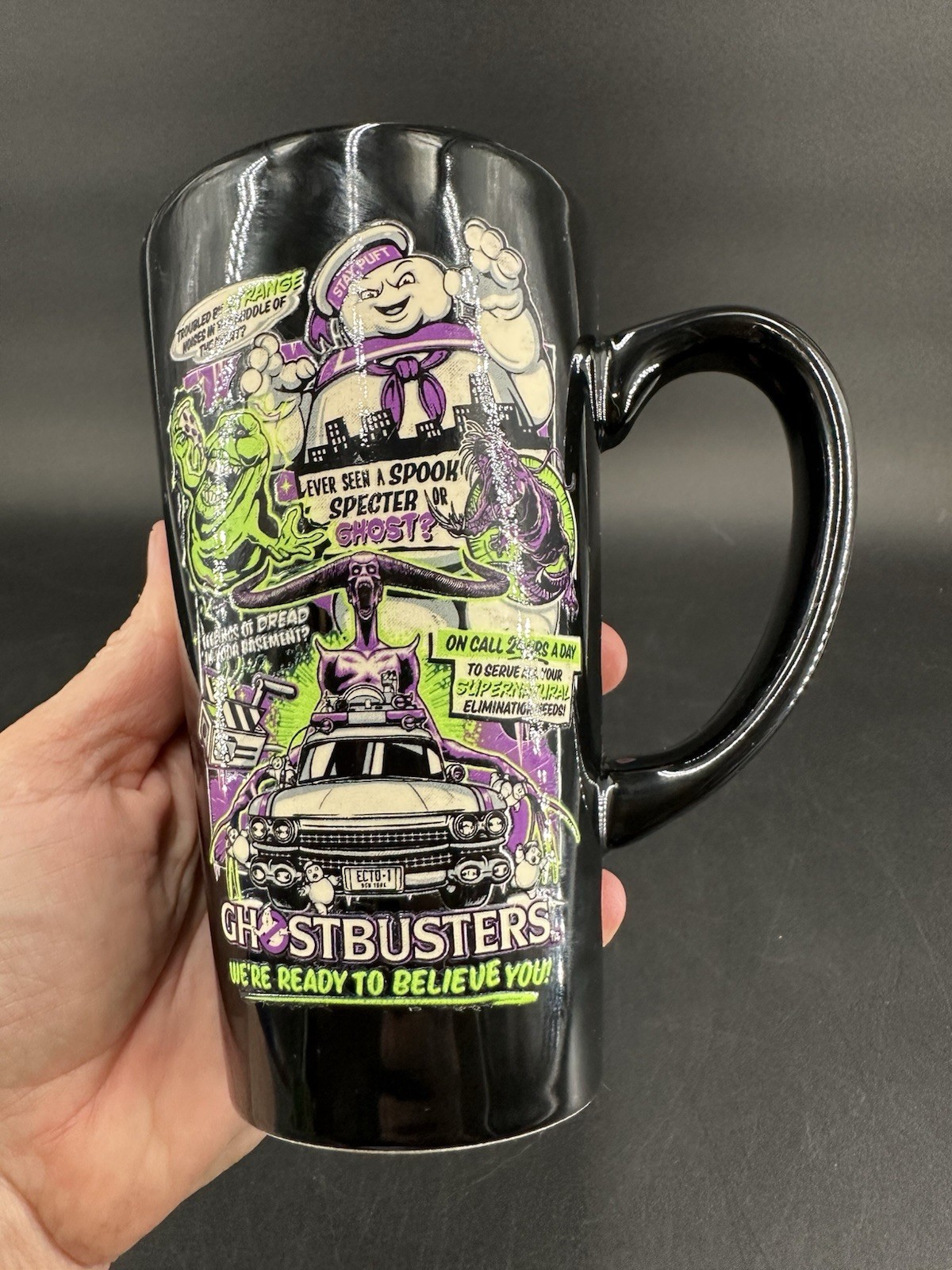 Universal Halloween Horror Nights HHN 2024 Ghostbusters Retro 11oz Mug Scary