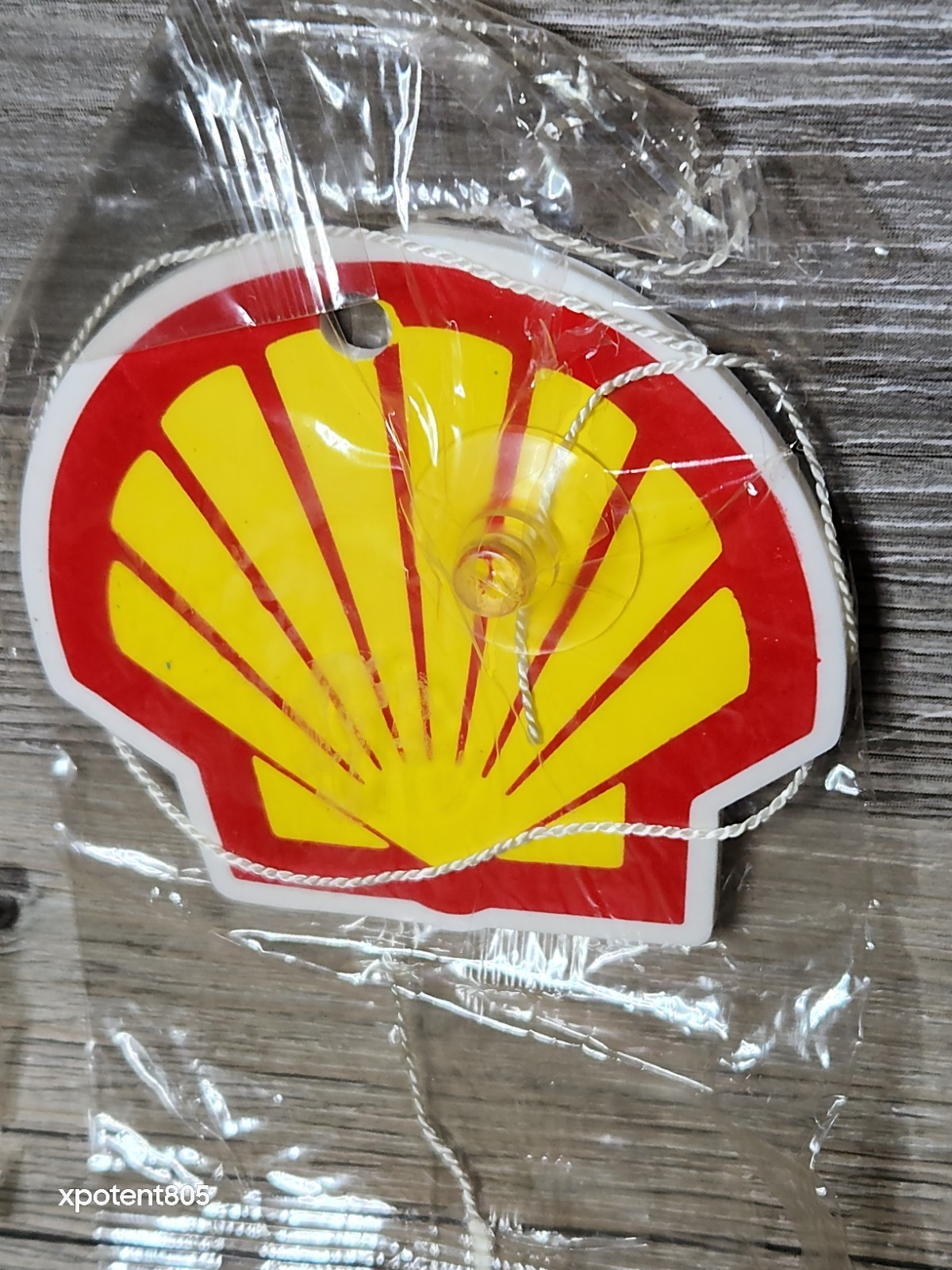 Vtg 1970\'s/80s Shell Gasoline Car Air Freshener NOS Rare Gas Service Station Oil