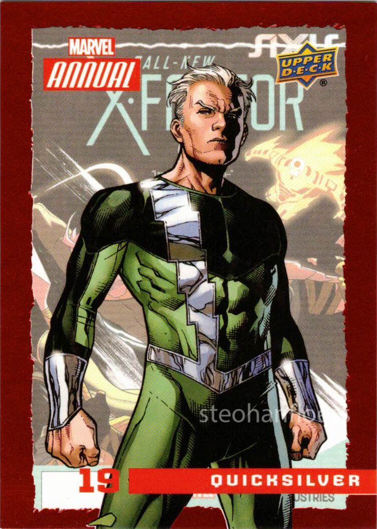 2016 Upper Deck Marvel Annual Red Foil You Pick Finish Your Set ePack Exclusive
