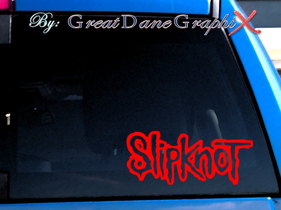 Slipknot - Vinyl Decal Sticker -Color Choice -HIGH QUALITY