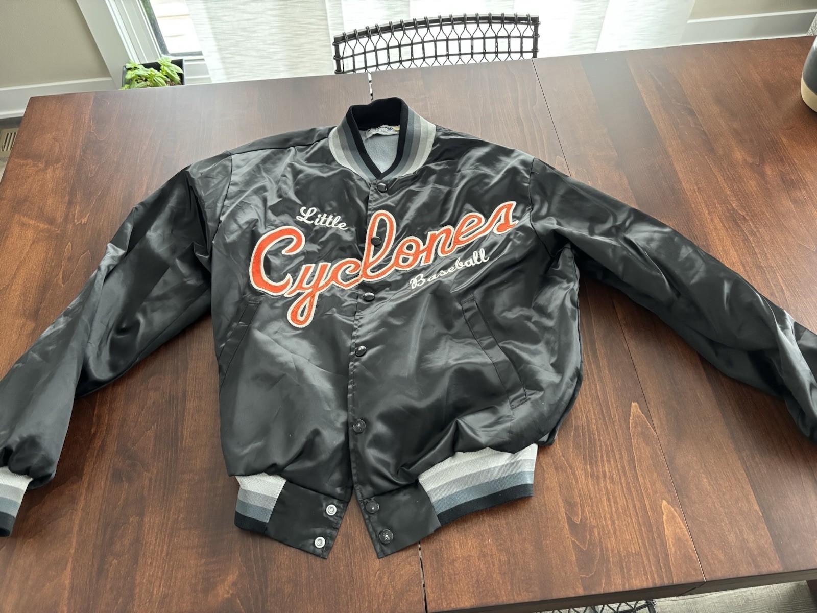 Vintage Ames (IA) Little Cyclones Baseball Jacket, Large
