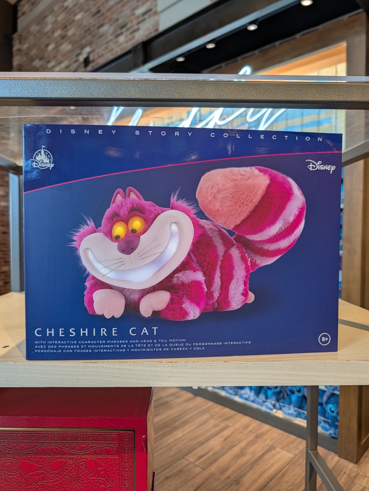 IN HAND Disney D23 Expo 2026 Alice In Wonderland Cheshire Cat Animatronic Figure IN HAND Disney D23 Expo 2026 Alice In Wonderland Cheshire Cat Animatronic Figure