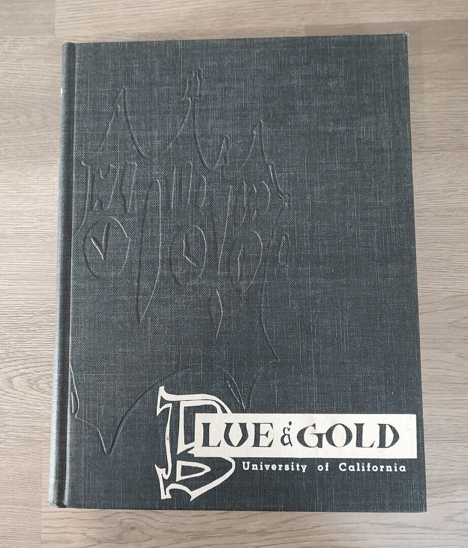 1959 Blue And Gold Yearbook Annual University Of California Pledge Formal Photo 
