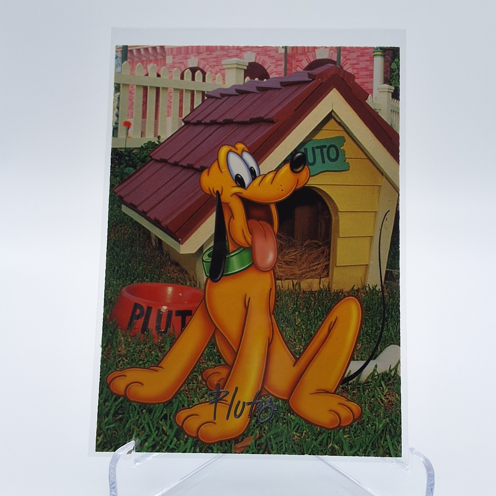 PLUTO 2001 Walt Disney World Signature Series #5 VINTAGE RARE ORIGINAL PLUTO 2001 Walt Disney World Signature Series #5 VINTAGE RARE ORIGINAL