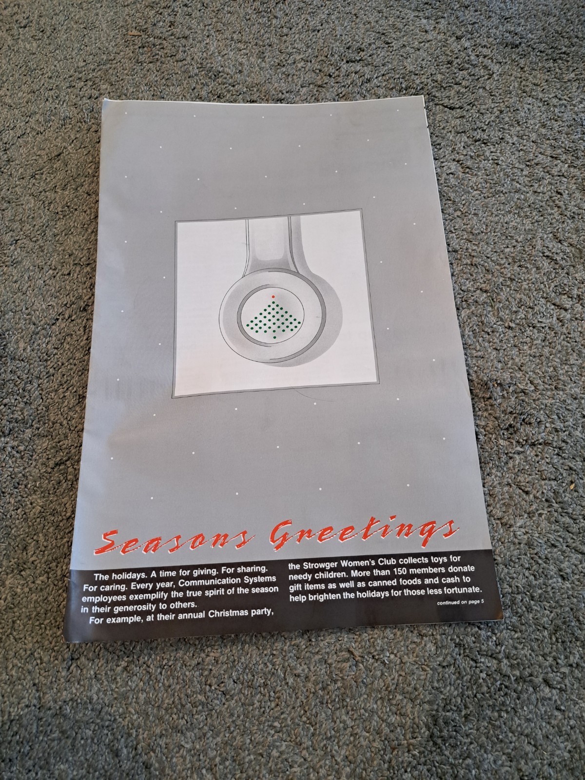 December 1987 GTE Communications Systems Employee Magazine