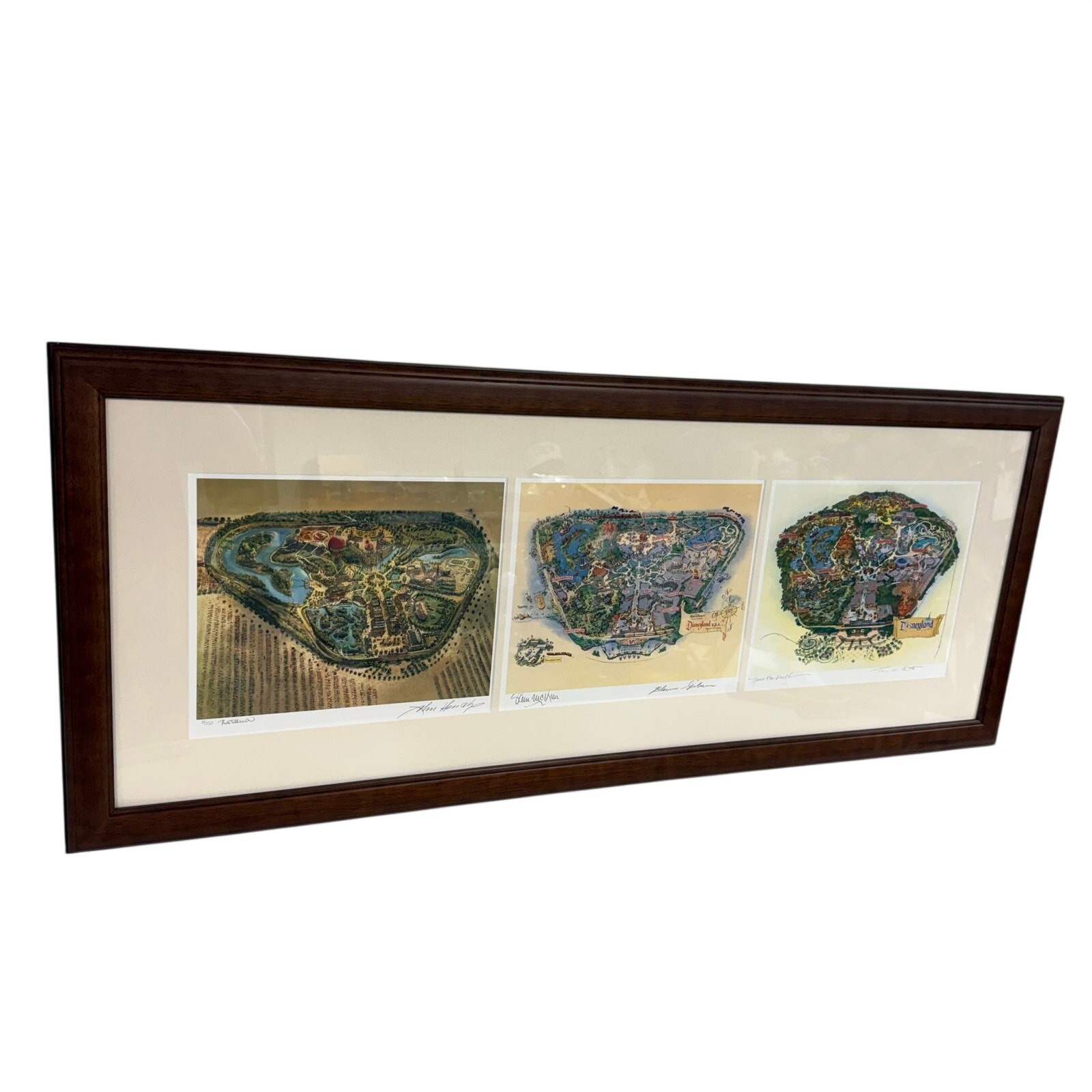 Vintage RARE Framed Disneyland Vintage RARE Framed Disneyland