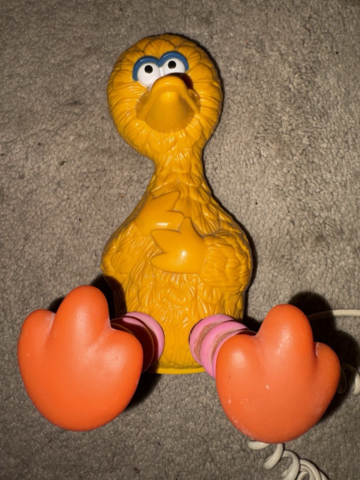 Vintage 1985 Sesame Street Big Bird Telephone Model 1725 Muppets Inc Rare