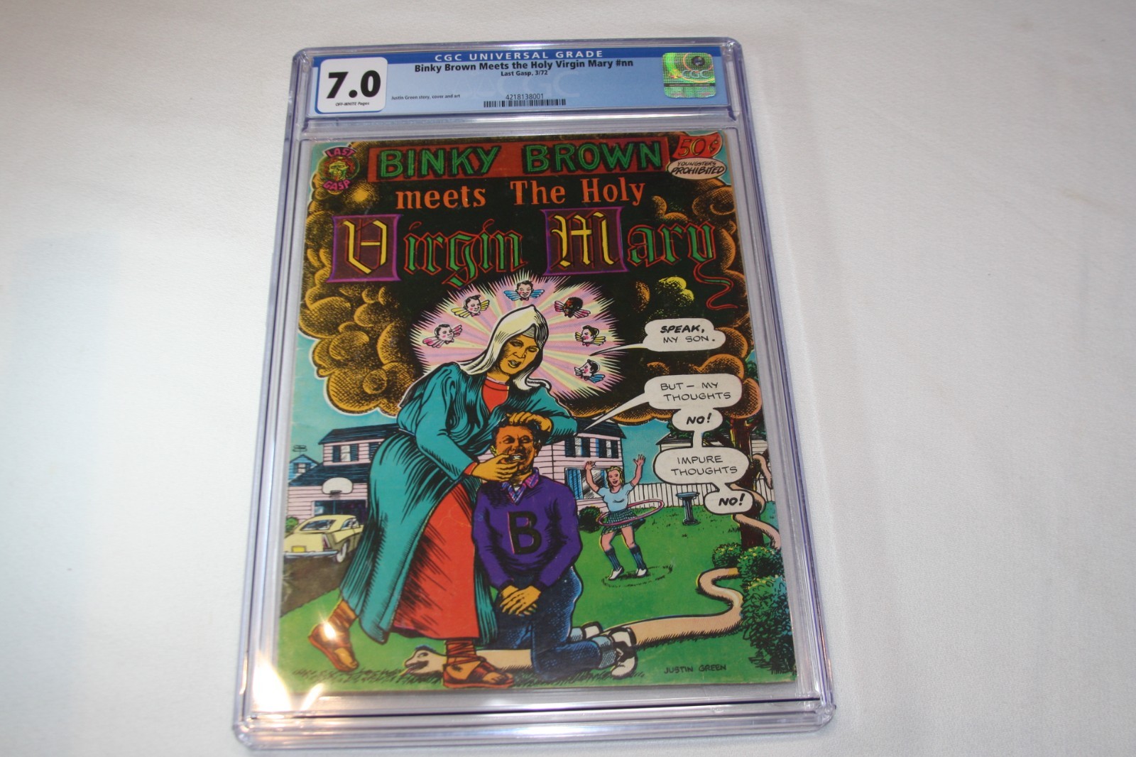 Binky Brown Meets The Holy Virgin Mary 1st Print  Last Gasp  1972  CGC 7.0
