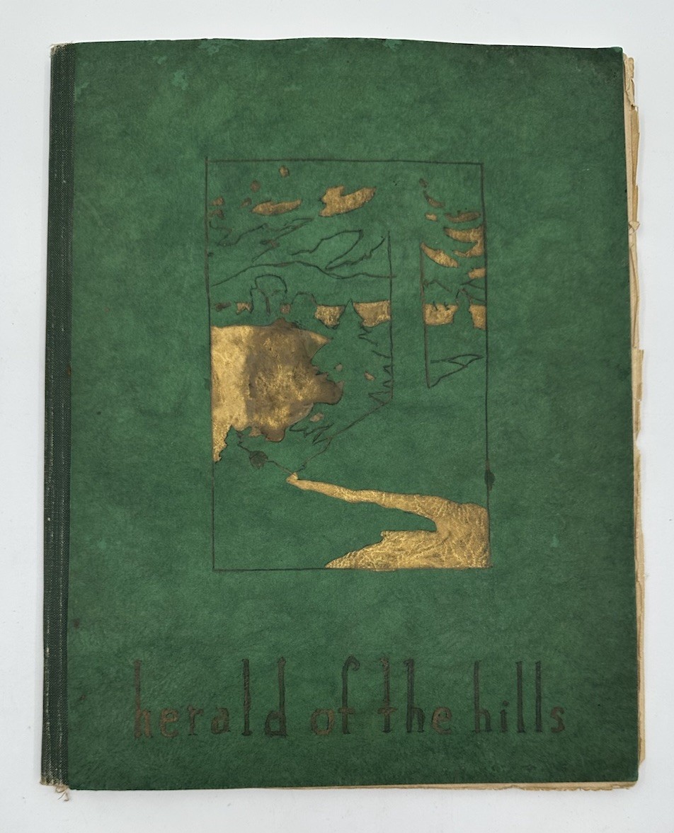 1938 yearbook June Skykomish High School Washington - Herald of Hills