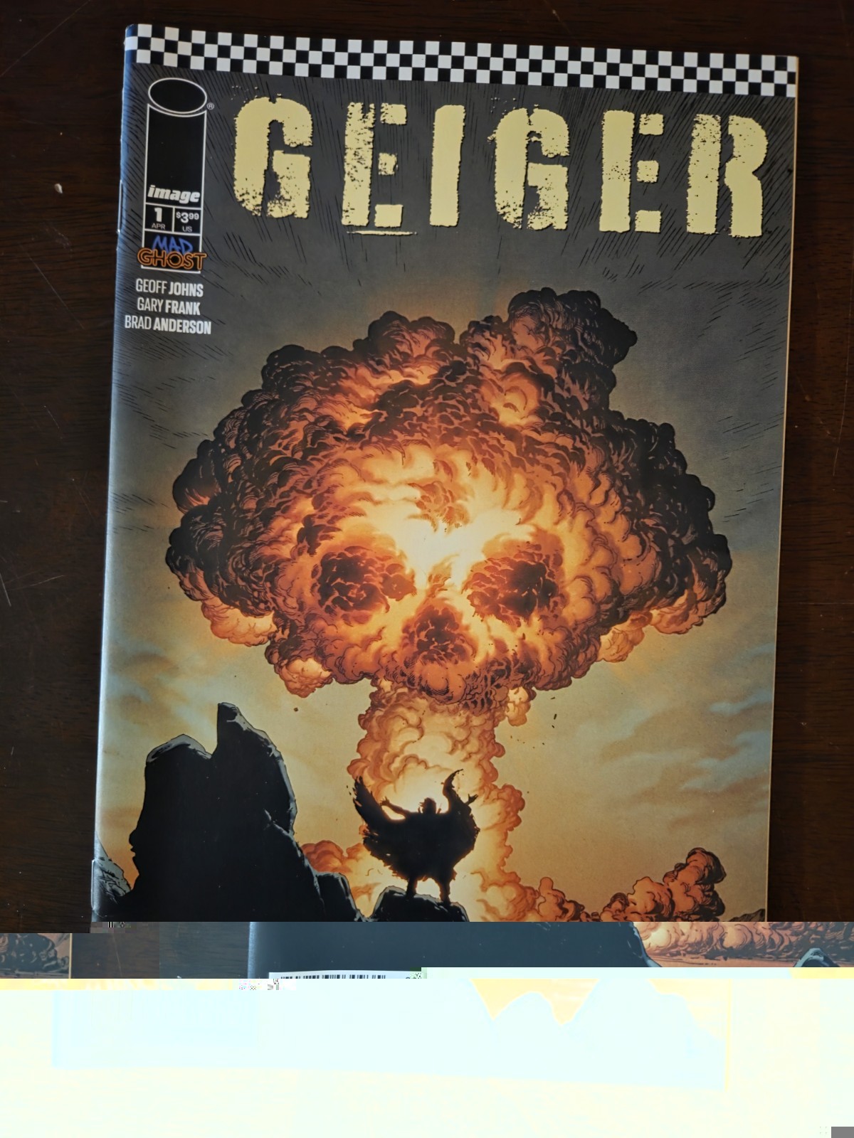 Geiger 1 Cover A 1st Print 2021 Image Comics Geoff Johns