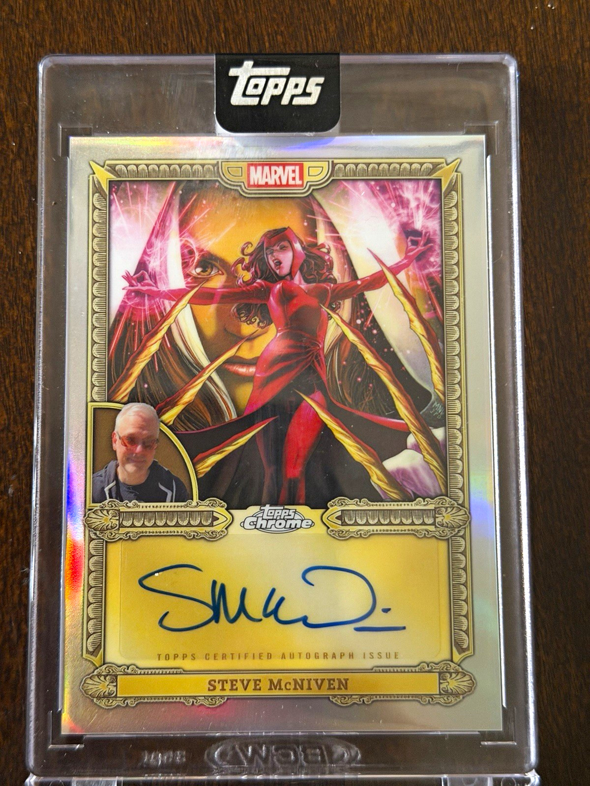 Topps 2026 Mint Marvel Chrome Autograph 5-Card Lot McNiven Daniel Yost