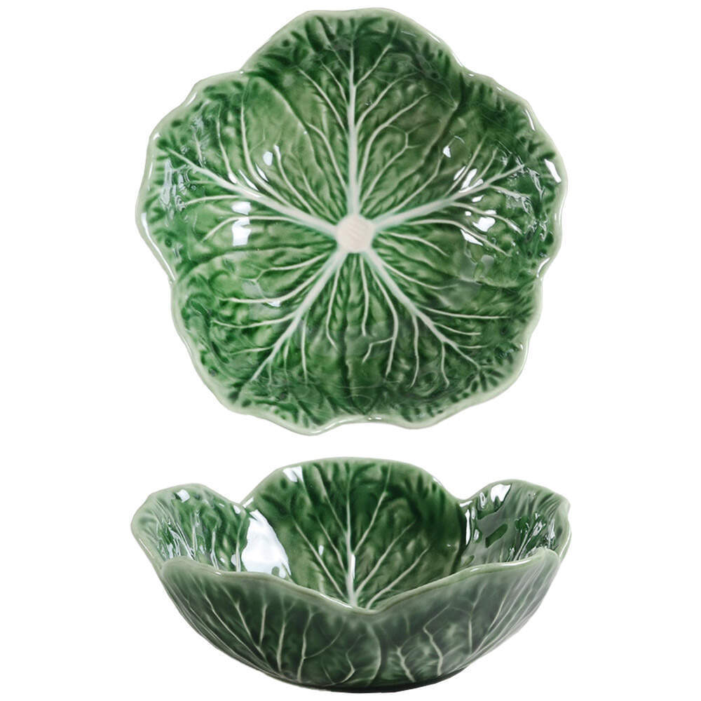 Bordallo Pinheiro Cabbage Green Soup Bowl 5936984