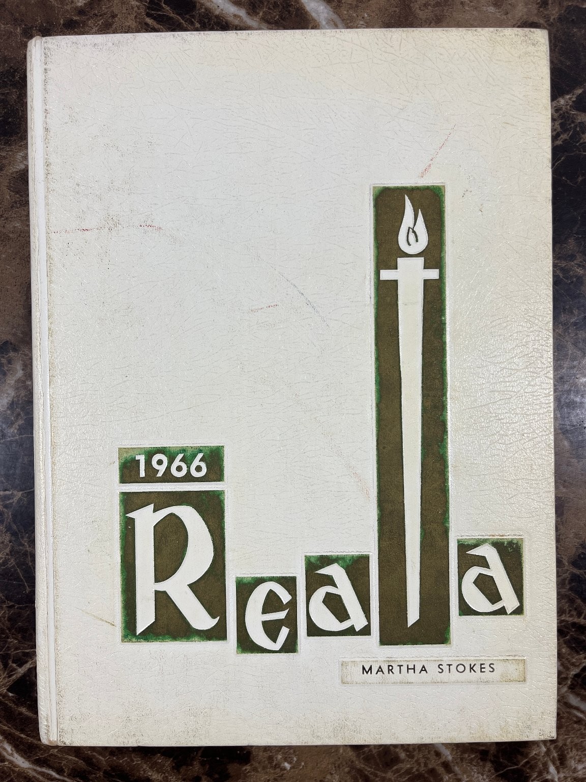 1966 Memorial High School Reata Yearbook Houston Texas Mustangs Signed