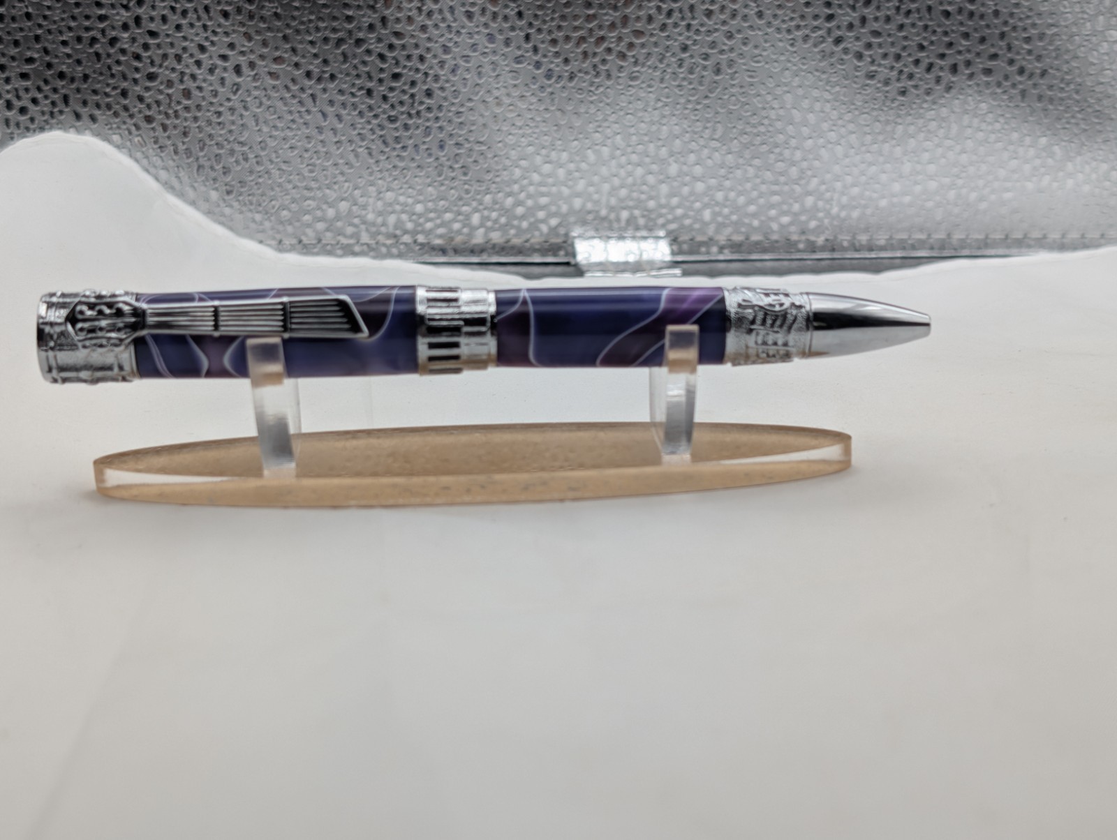 Handmade Resin Music Twist Pen With A Display Box. Handmade Resin Music Twist Pen With A Display Box.
