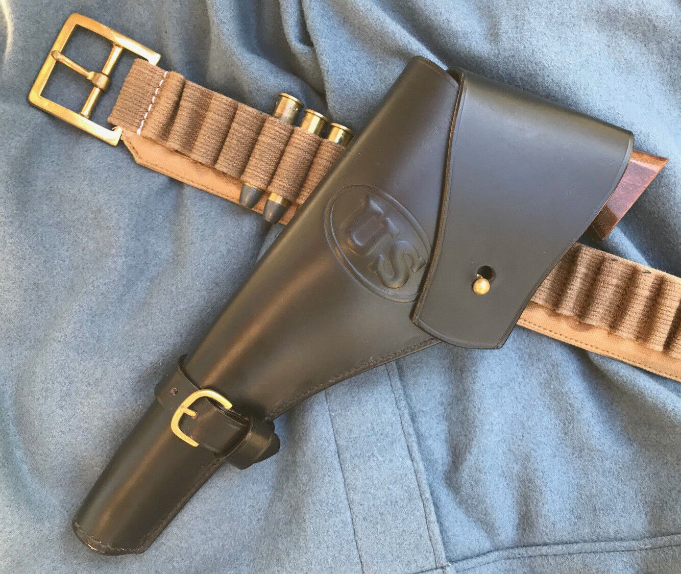 Forsythe Cavalry Holster for Colt .45 SAA and S&W Schofield