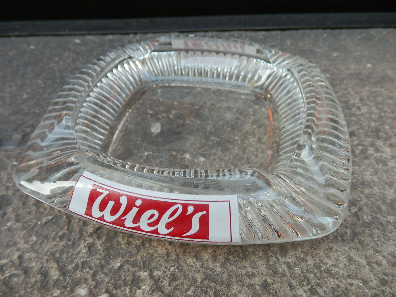 WIEL\'S BEER BEER BEER BEER BAR ASHTRAY ASHTRAY vintage