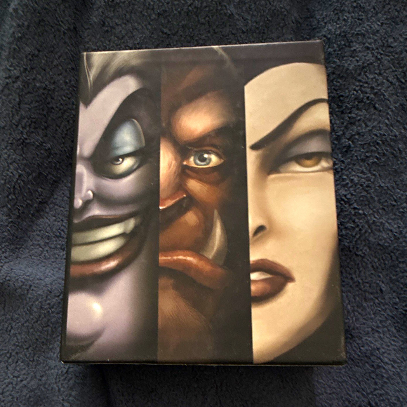 Disney Villains Hardcover Book - Ursula Jafar Maleficent Cover